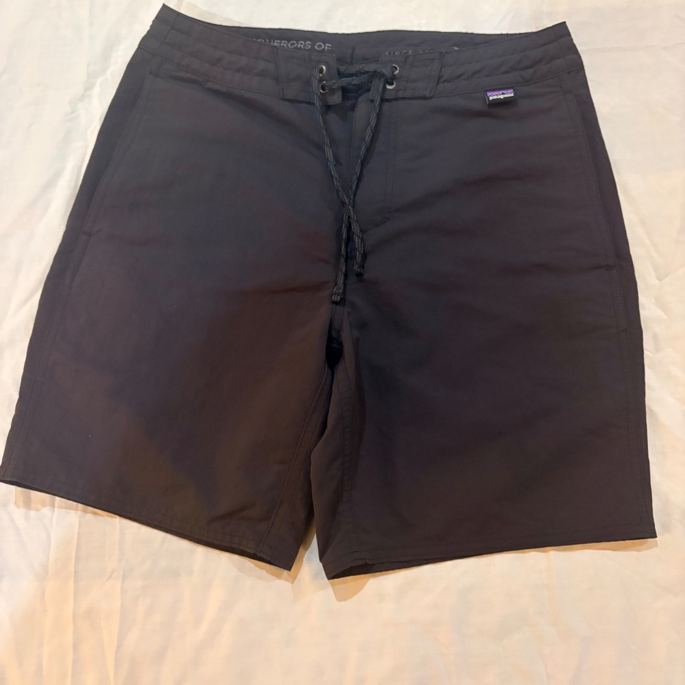 Patagonia Wavefarer Boardshorts Mens‎ 28 Gray Recycled Nylon Swim Trunks NetPlus